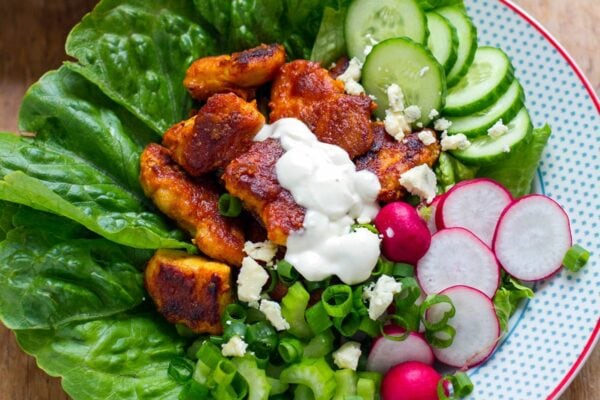 Buffalo chicken salad recipe