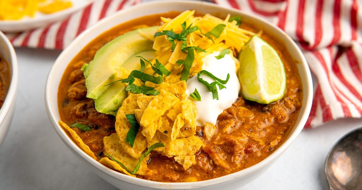 Chicken Chili With Cream Cheese