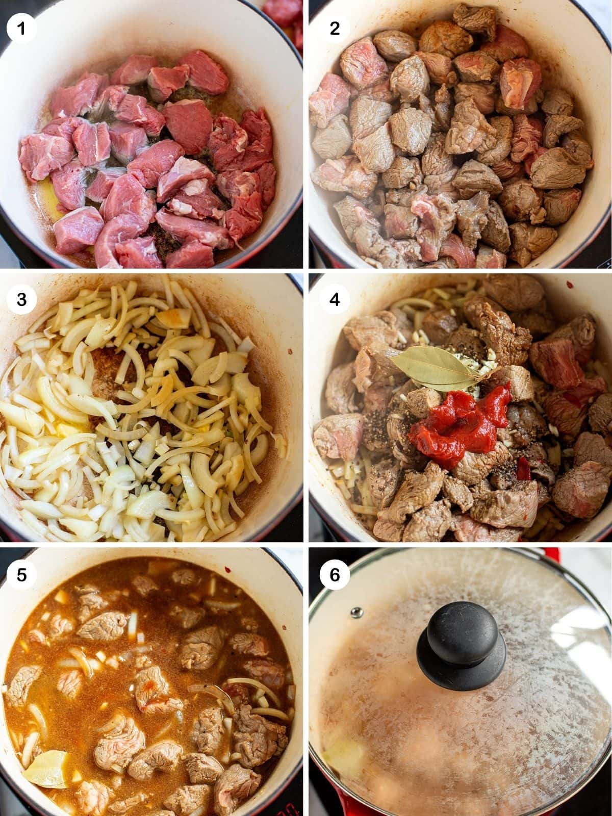 how to make beef stew with mushrooms