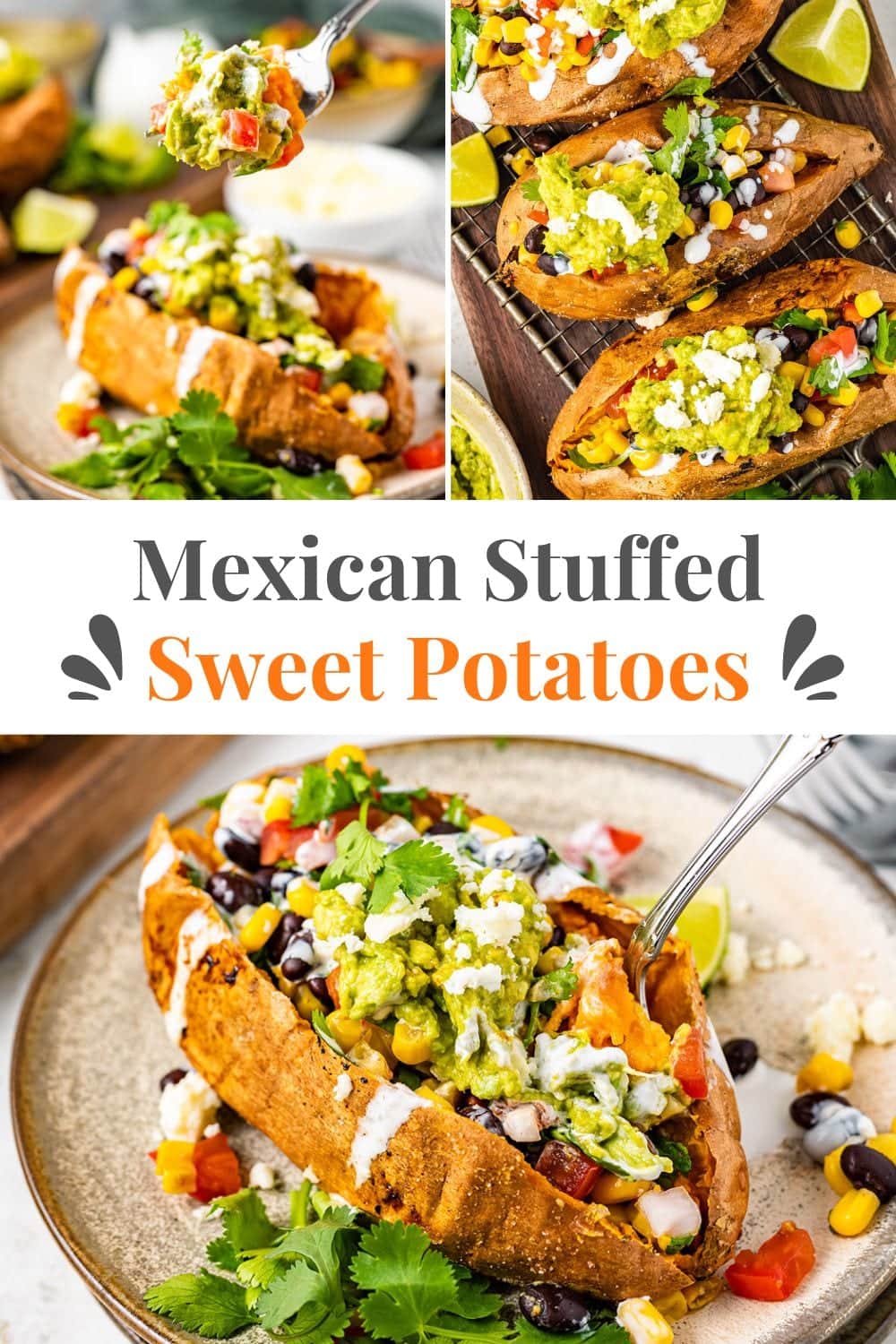 Mexican Stuffed Sweet Potatoes