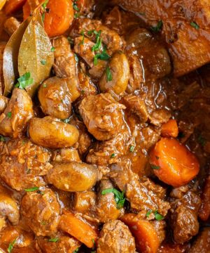 Beef and mushroom stew recipe