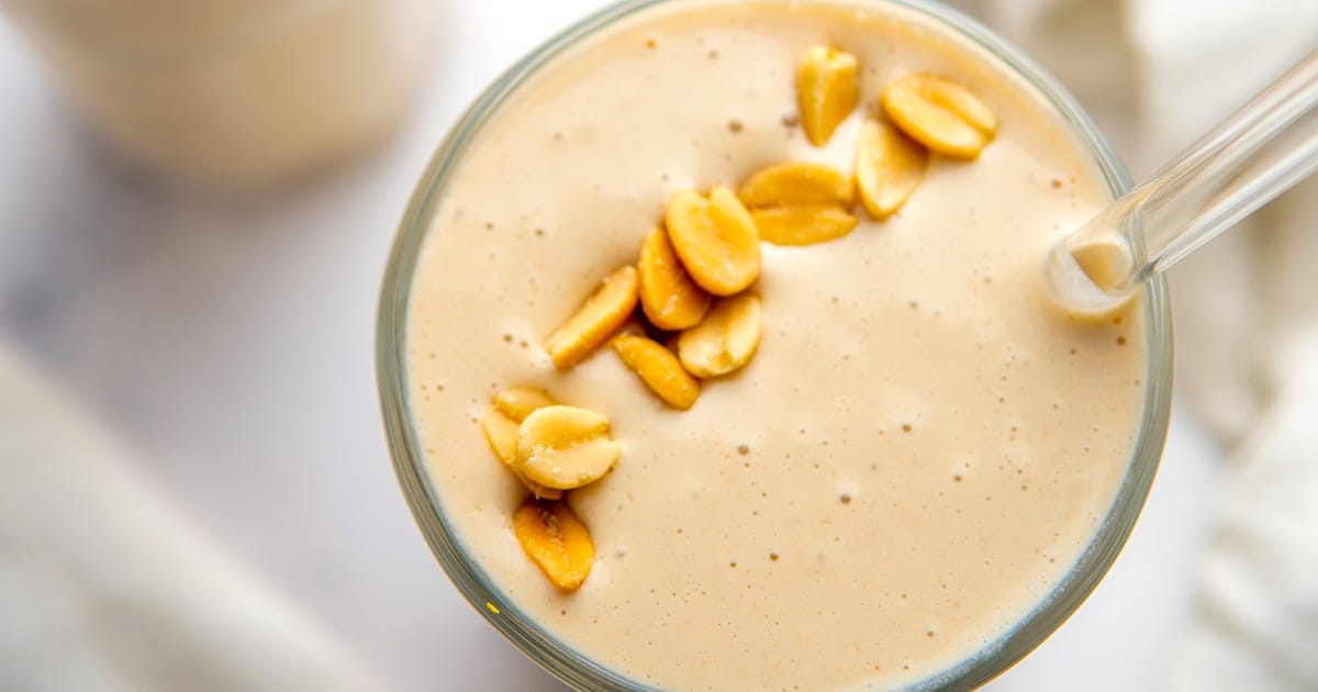 Peanut Paradise Tropical Smoothie