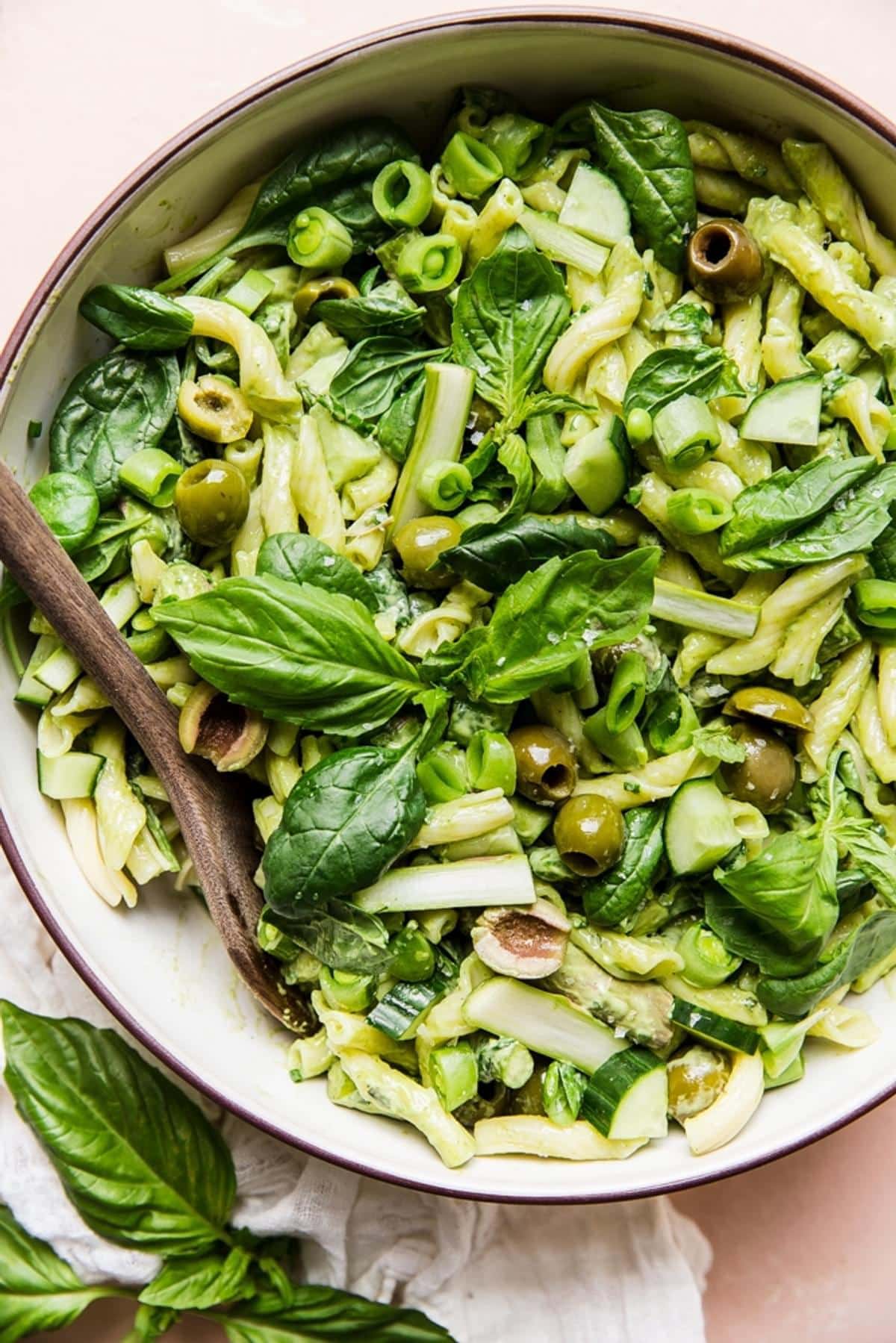 Green Goddess Pasta Salad