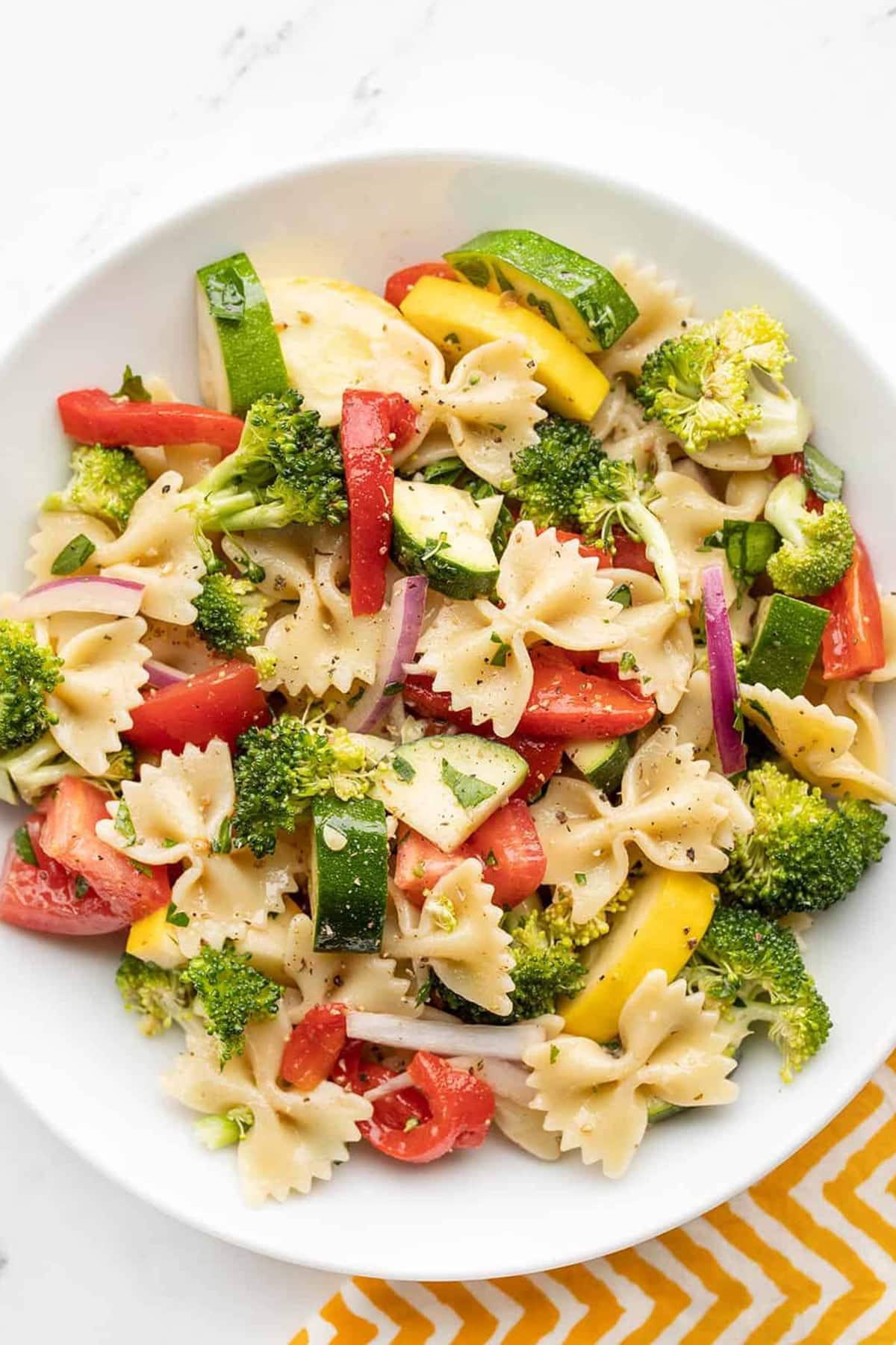 Summer Vegetable Pasta Salad 