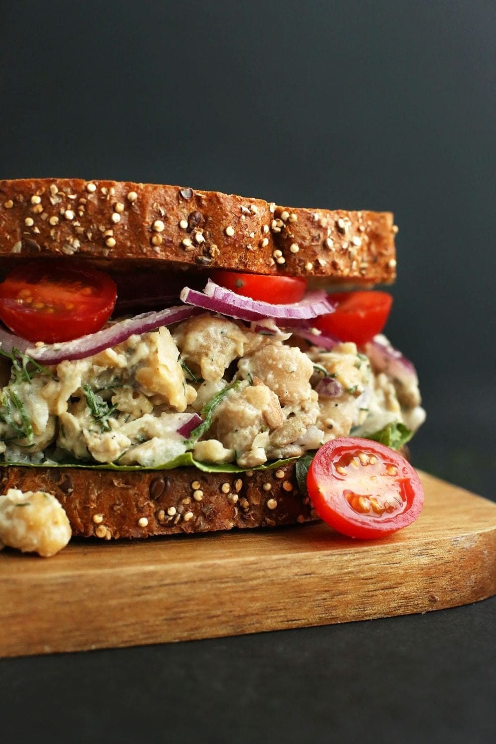 Chickpea Sunflower Sandwich