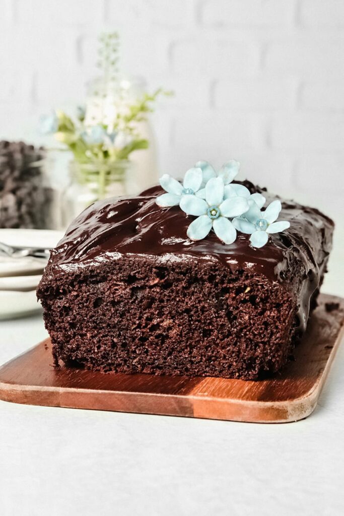 Healthy Chocolate Zucchini Cake