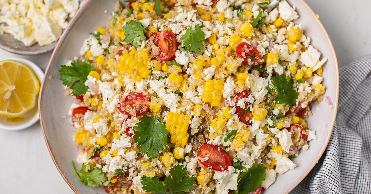 Corn & Quinoa Salad
