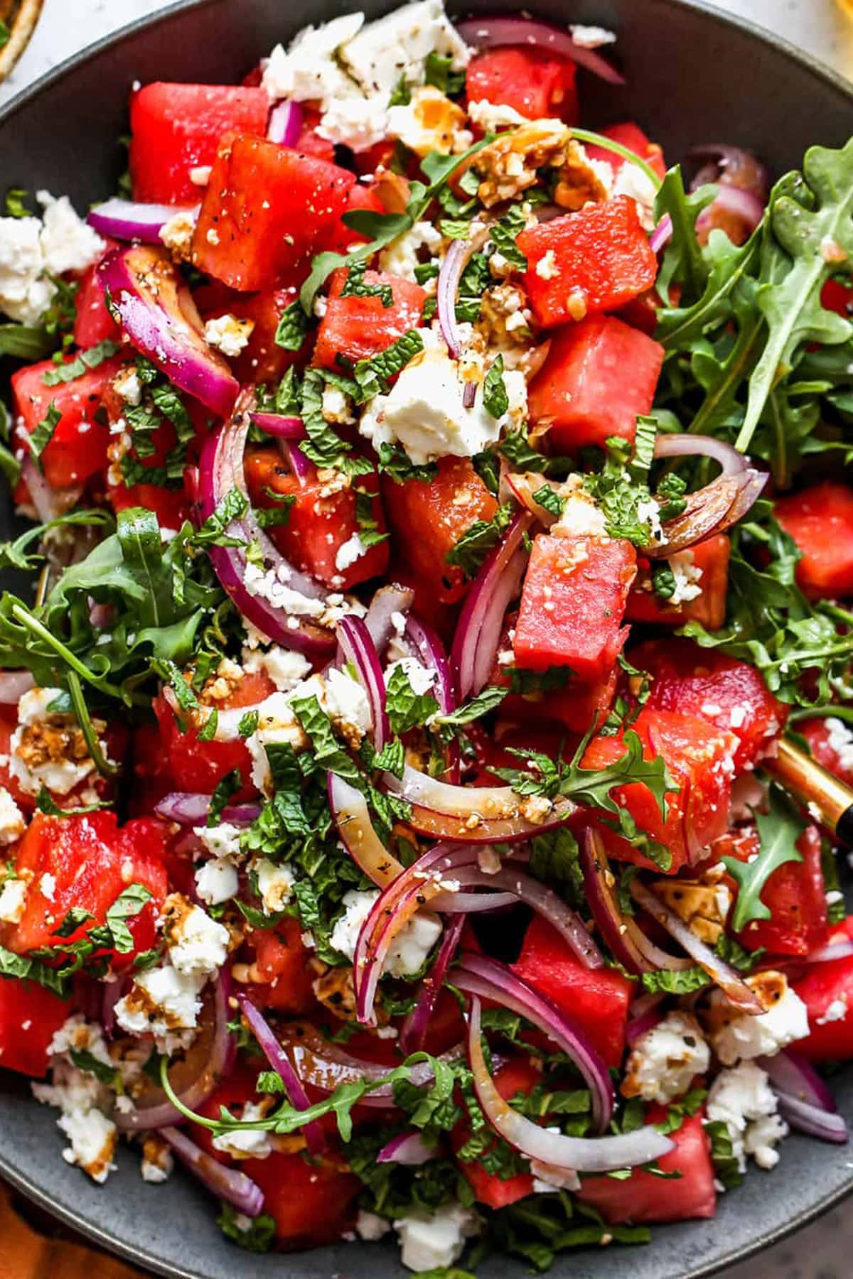 Feta Watermelon Salad