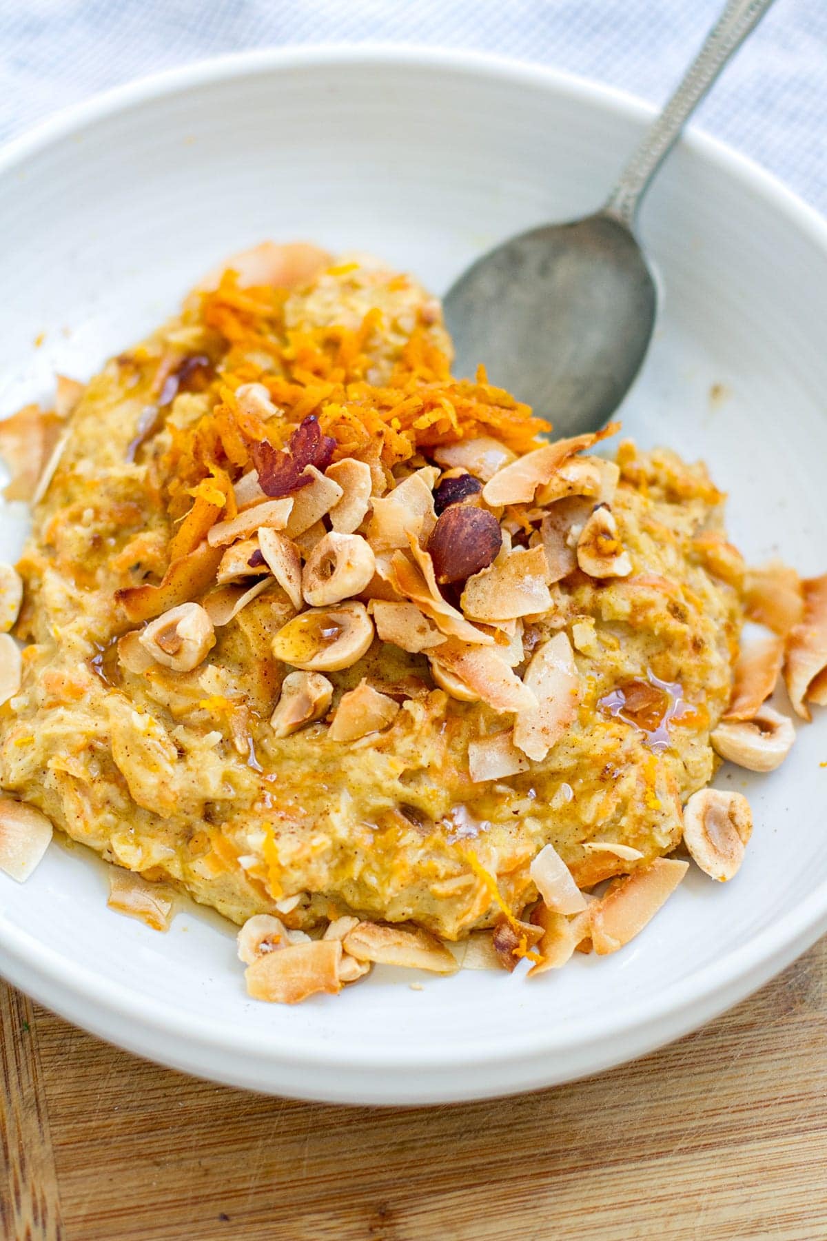 N'oatmeal Carrot Cake