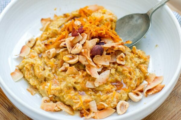 N'oatmeal Carrot Cake