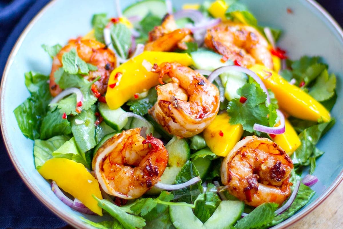 Shrimp Mango Salad Recipe