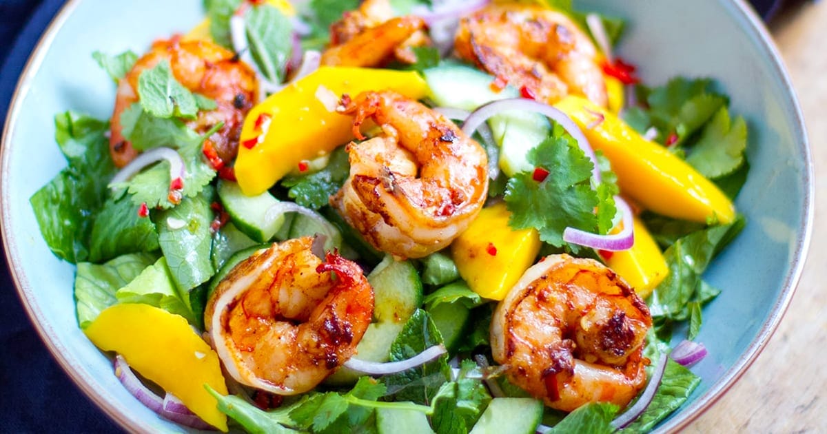 Shrimp Mango Salad