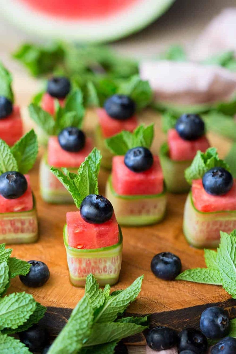 Watermelon Canapés