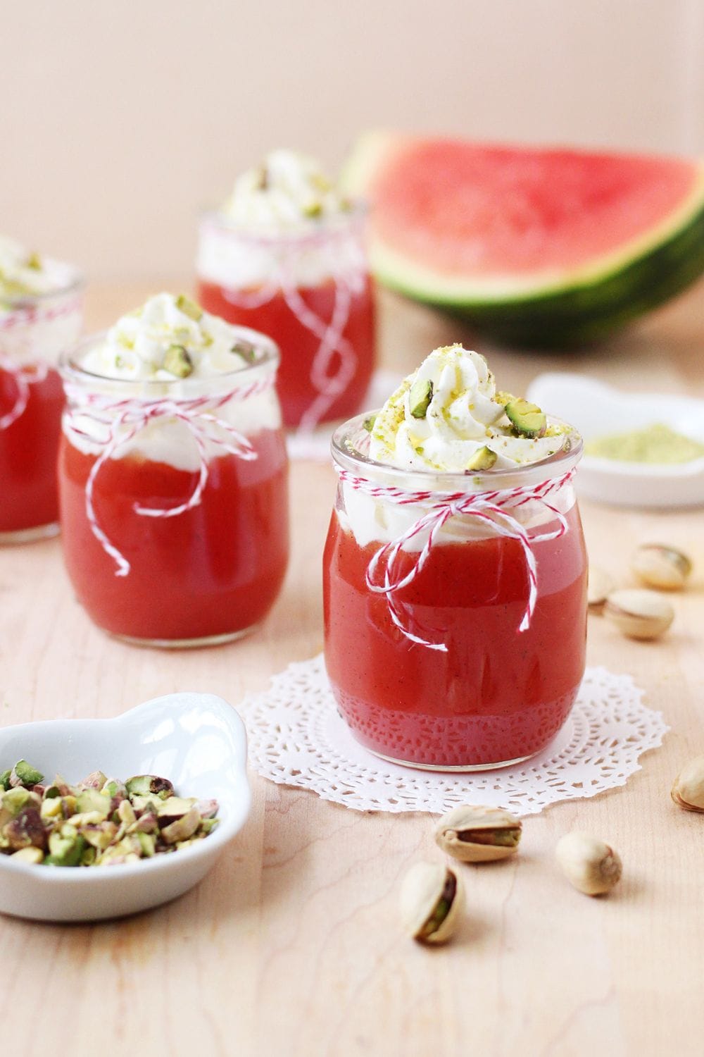 Sicilian Watermelon Pudding (Gelo Di Melone)