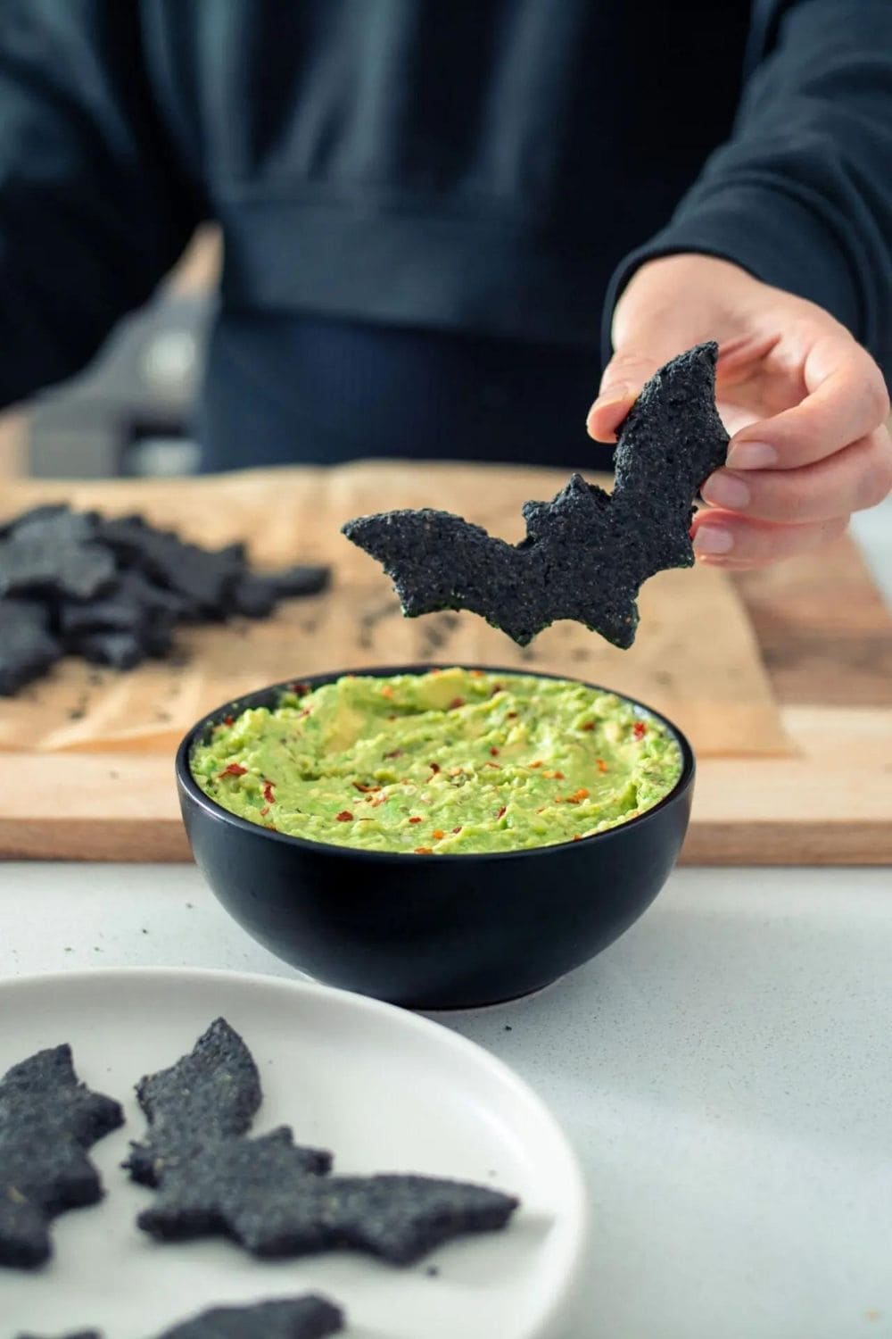 Bat Crackers and Guacamole