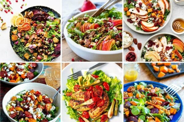 Best fall salads and autumn salads feature