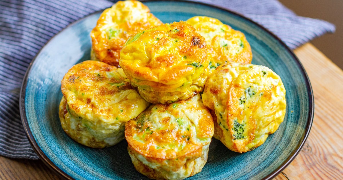Broccoli Bacon Egg Muffins