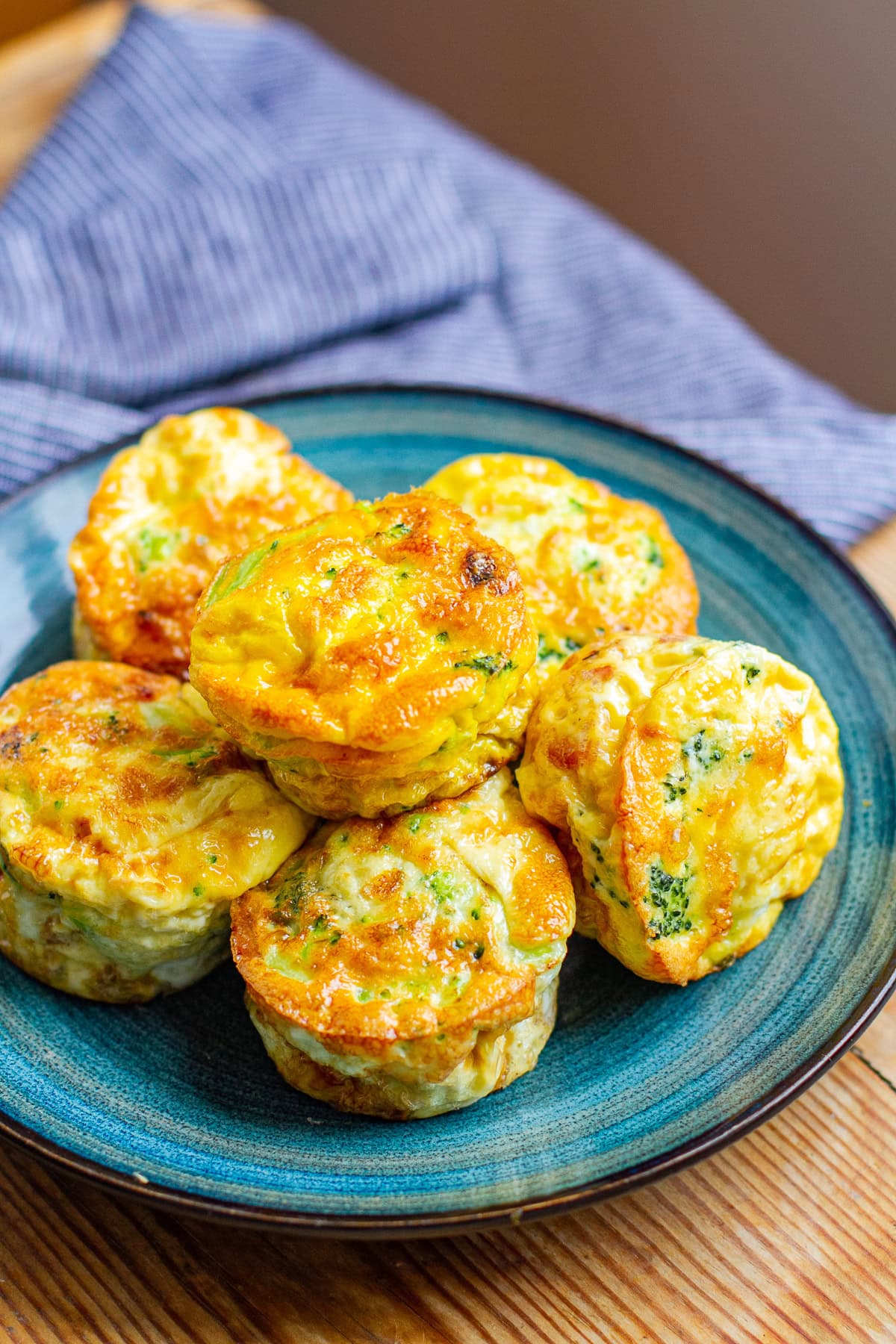 Broccoli Bacon Egg Muffins