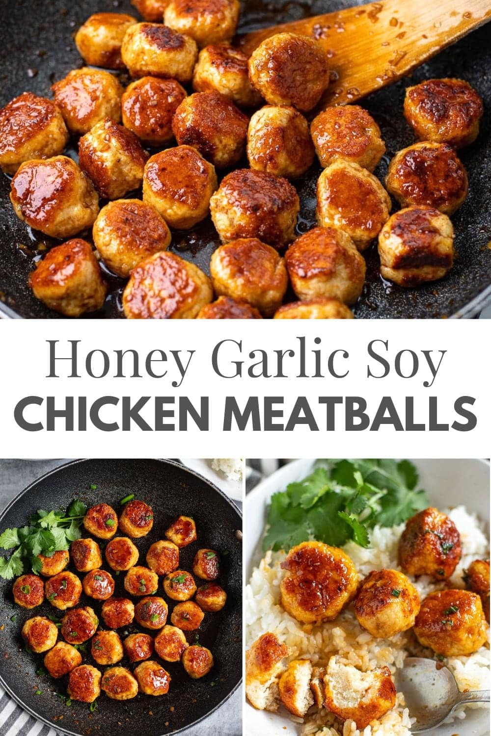 Chicken Meatballs, Asian meatballs, ground chicken meatballs