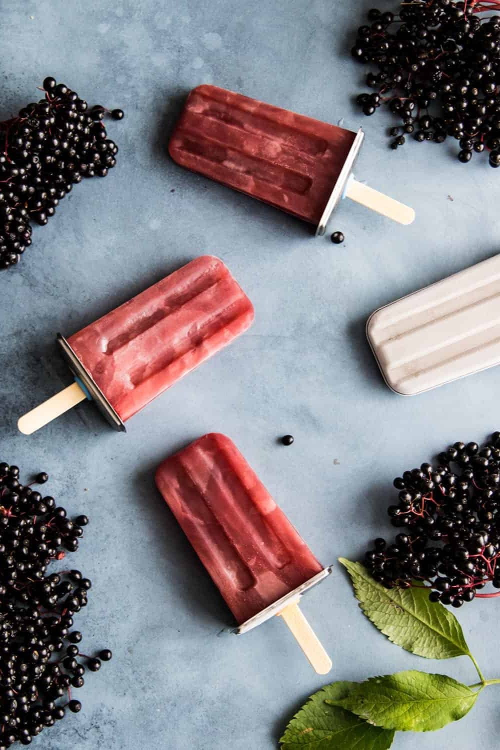 Elderberry Popsicles