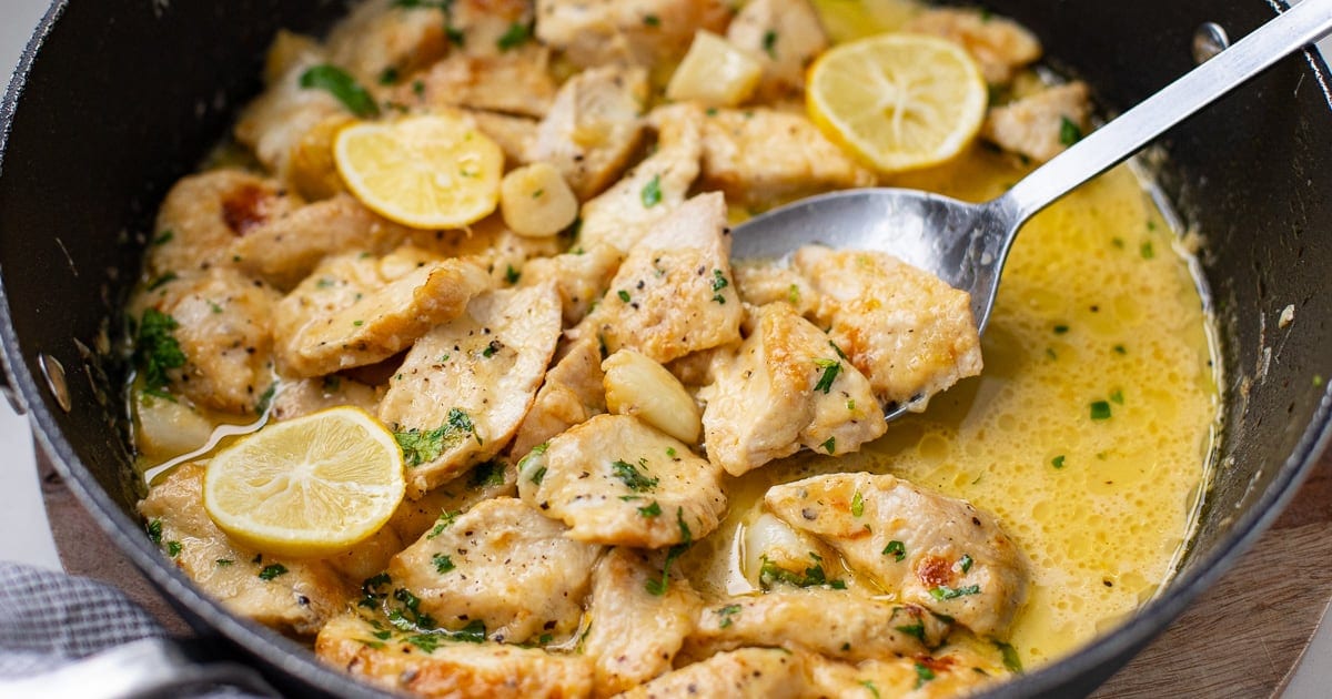 Garlic Parmesan Chicken (And Pasta)