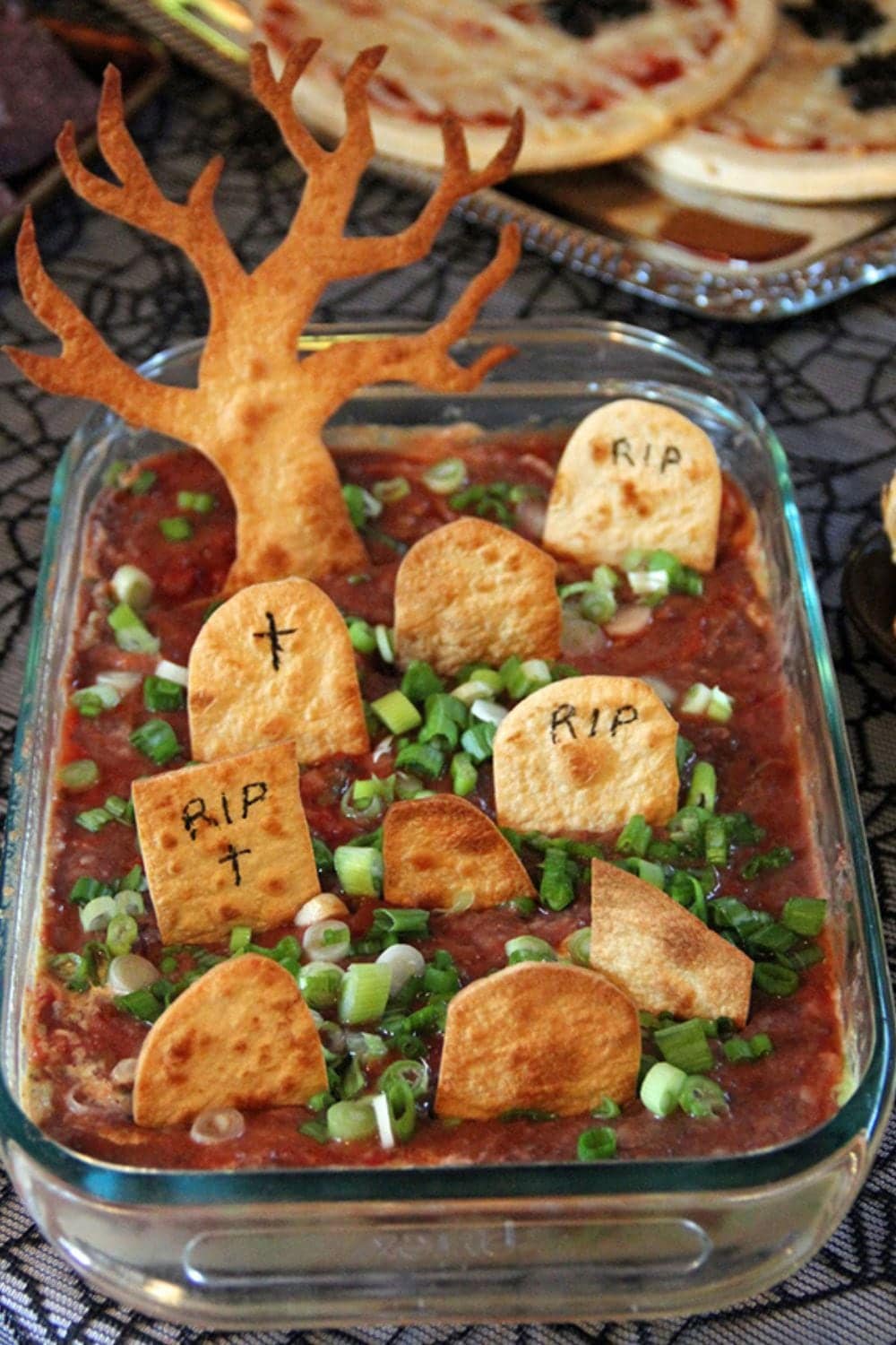Graveyard Taco Dip