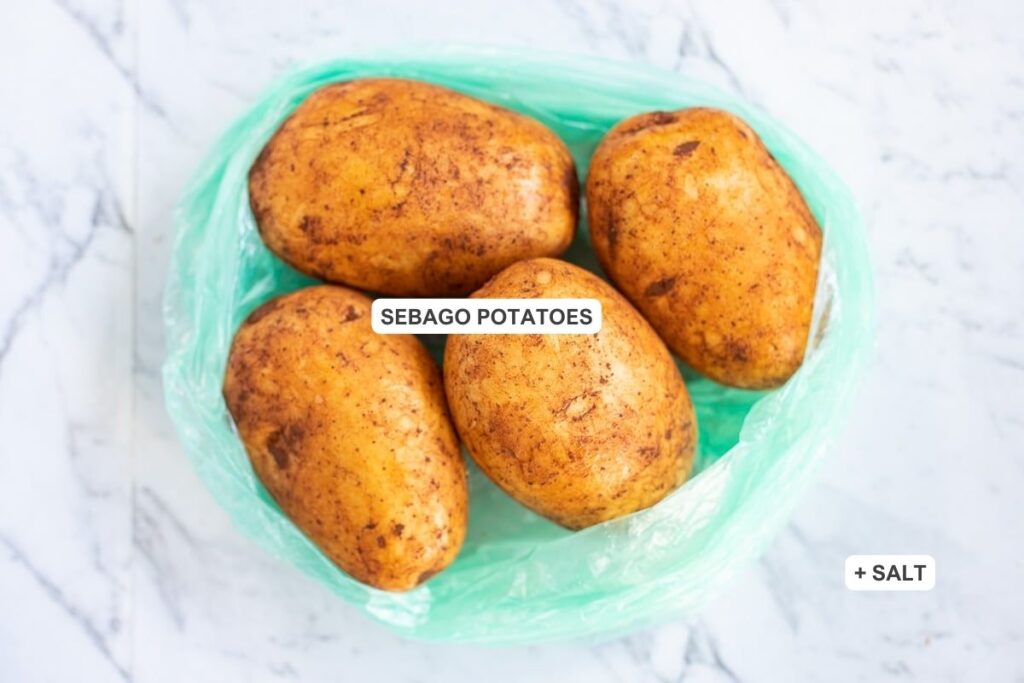 baked potatoes recipe with steak and savoury butter