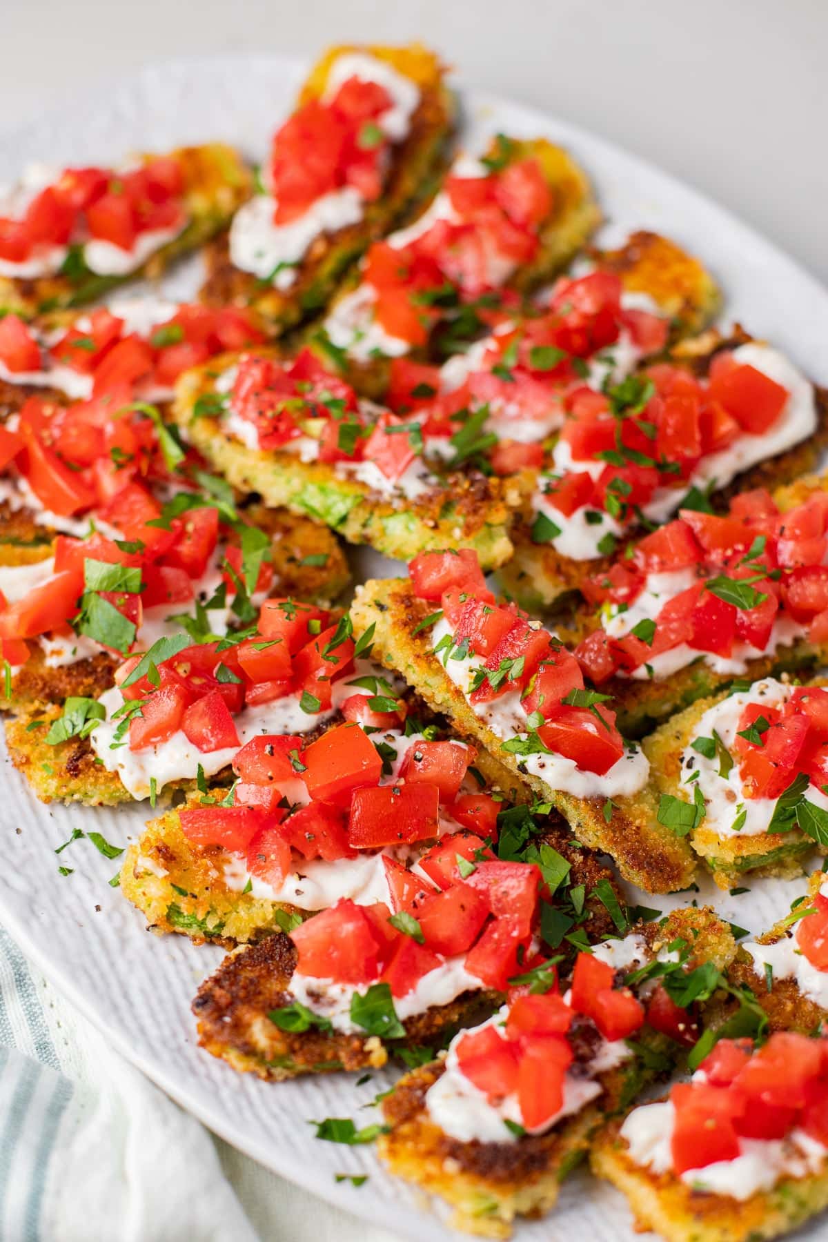 fried breaded zucchini