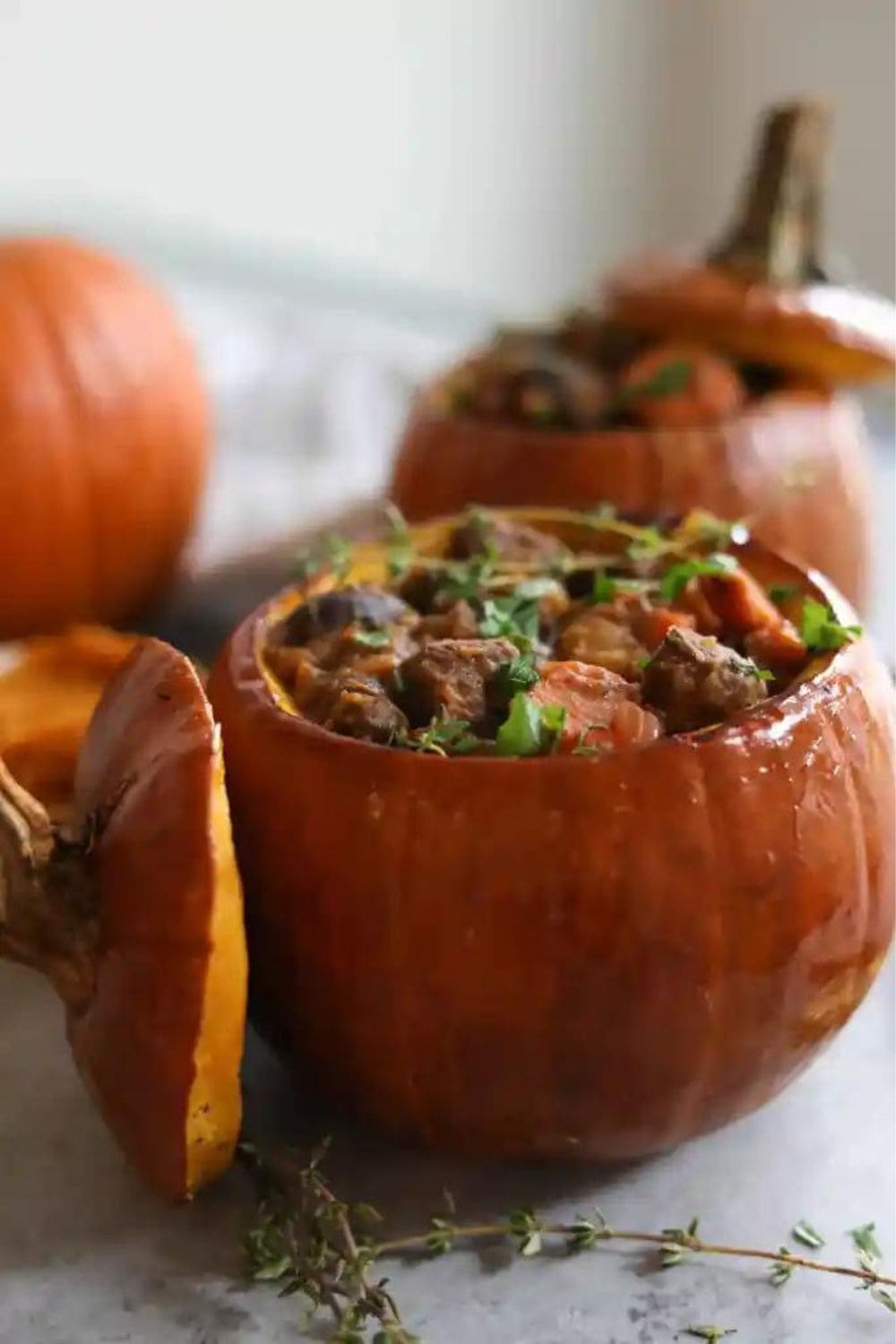 Slow Cooker Pumpkin Beef Stew