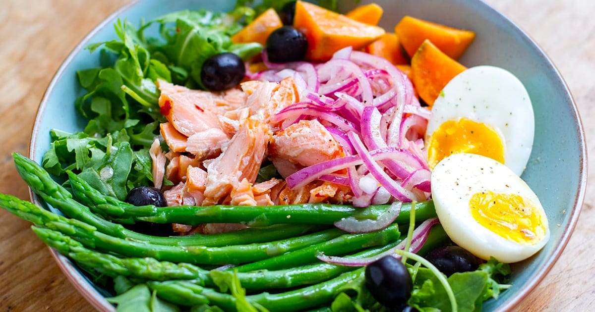 Salmon Niçoise Salad
