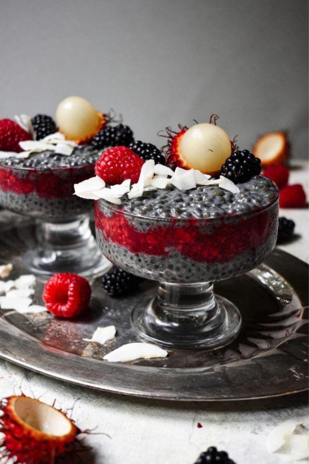 Spooky Coconut Tapioca Pudding