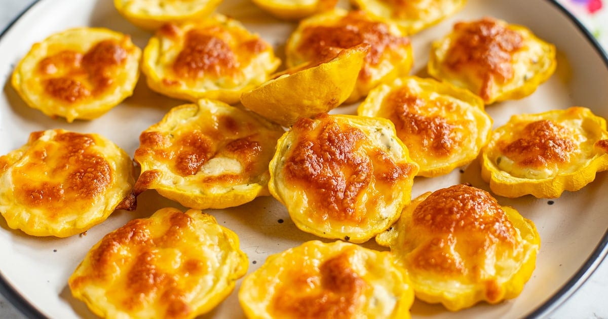 Stuffed Pattypan Squash