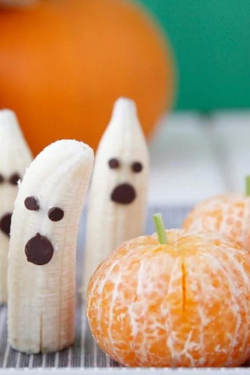 Tangerine Pumpkins + Banana Ghosts