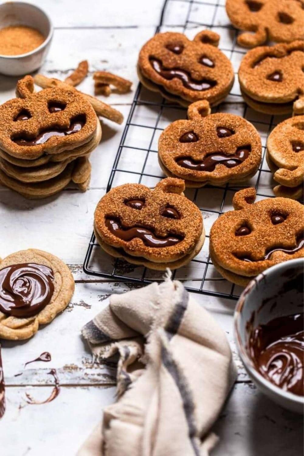 Vegan Pumpkin Sugar Cookies