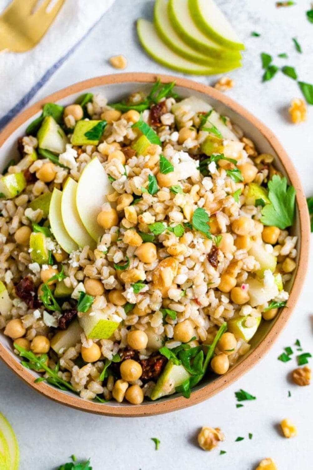Barley Salad With Chickpeas