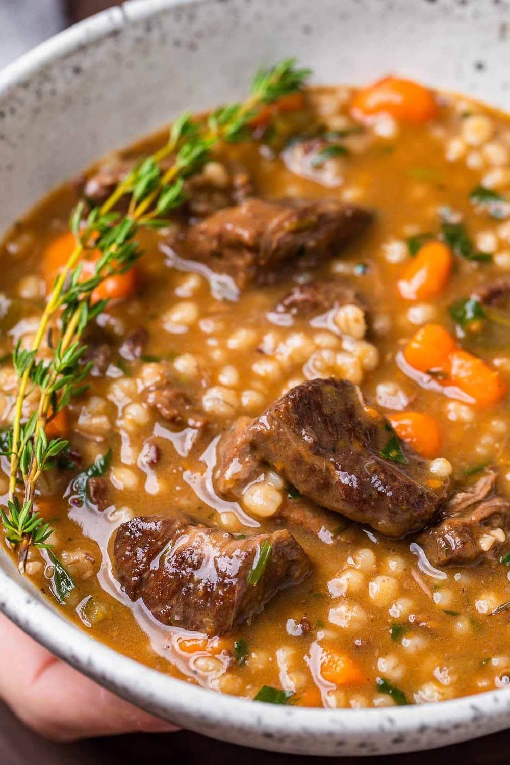 Beef Barley Soup