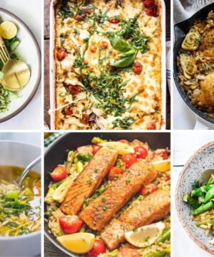 Best orzo recipes, recipes with orzo, Orzo Salad Recipes, Chicken & Orzo Recieps, and Shrimp Orzo Recipes feature
