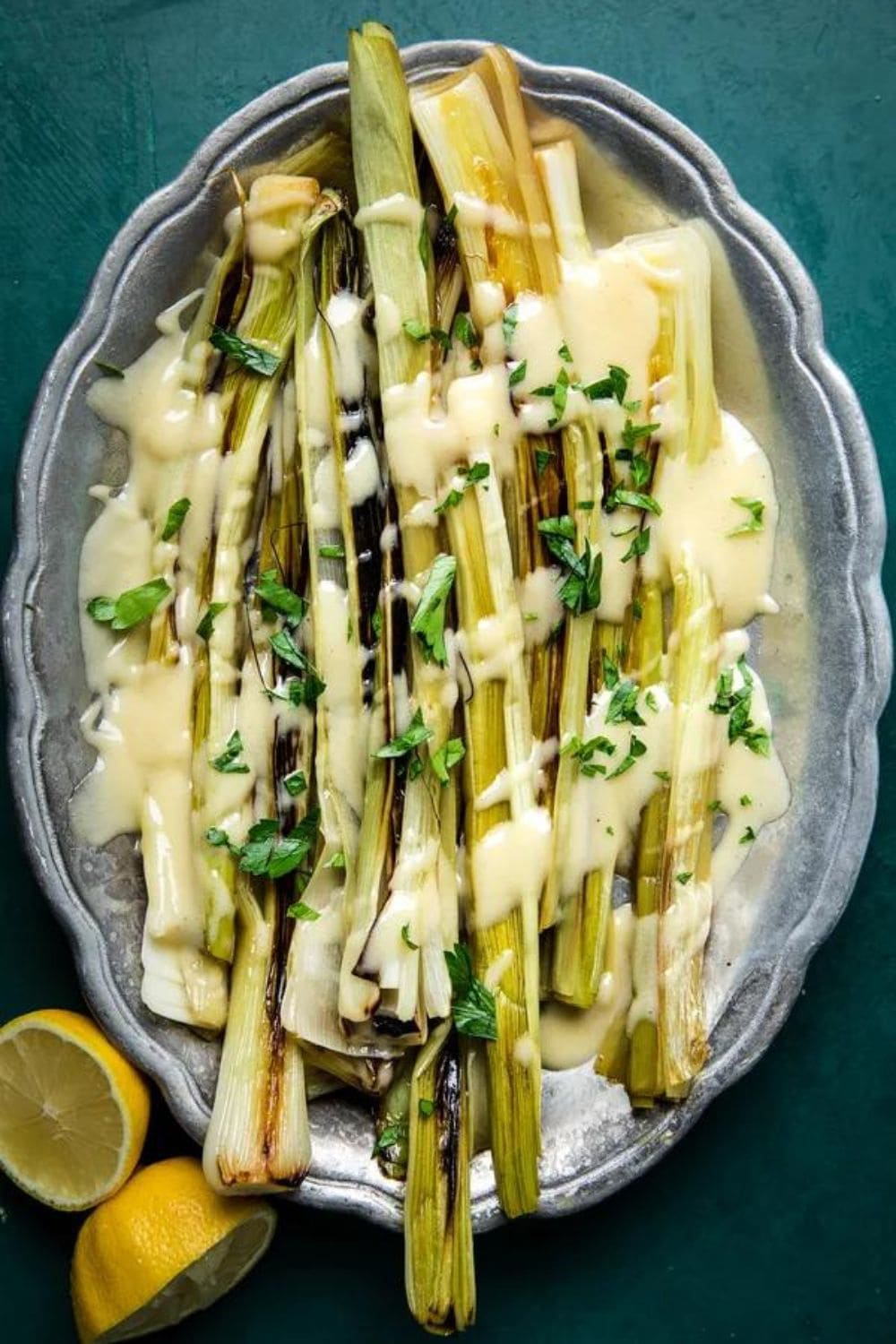 Braised Leeks With Beurre Blanc