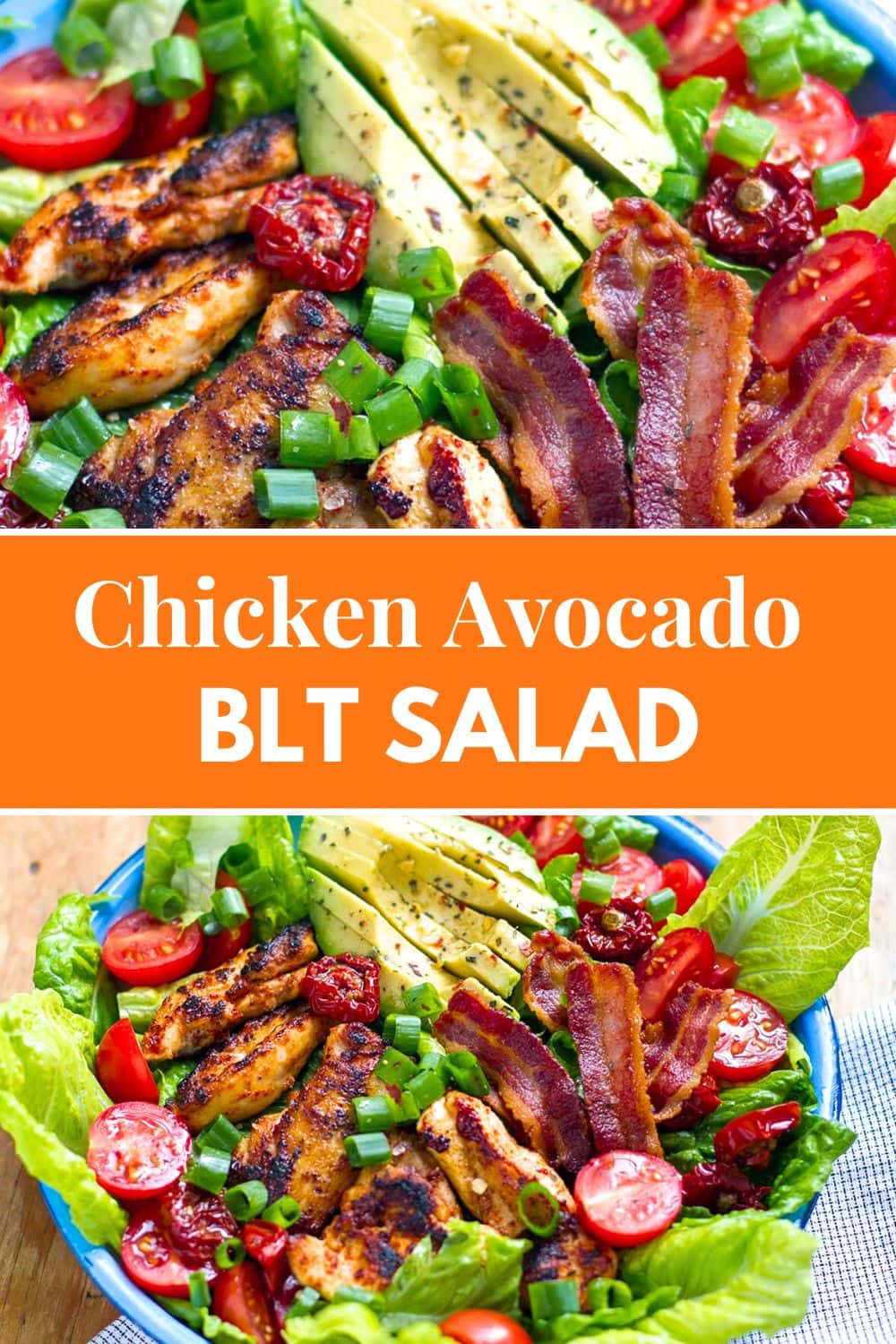 BLT Salad With Chicken & Avocado