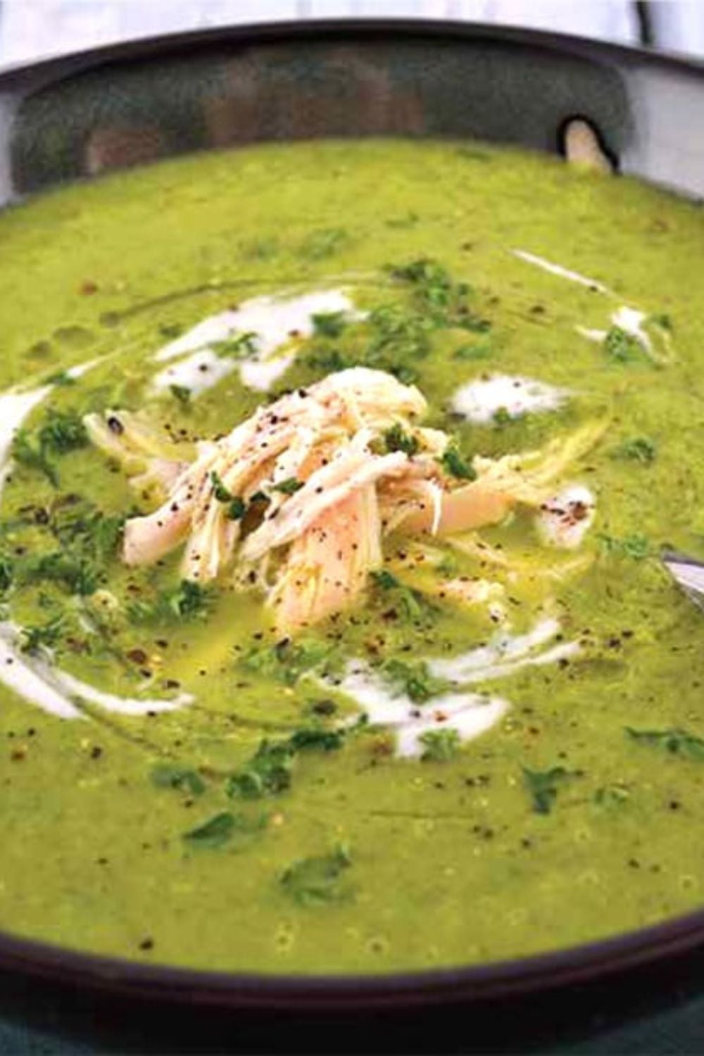 Cleansing Spinach & Leek Soup