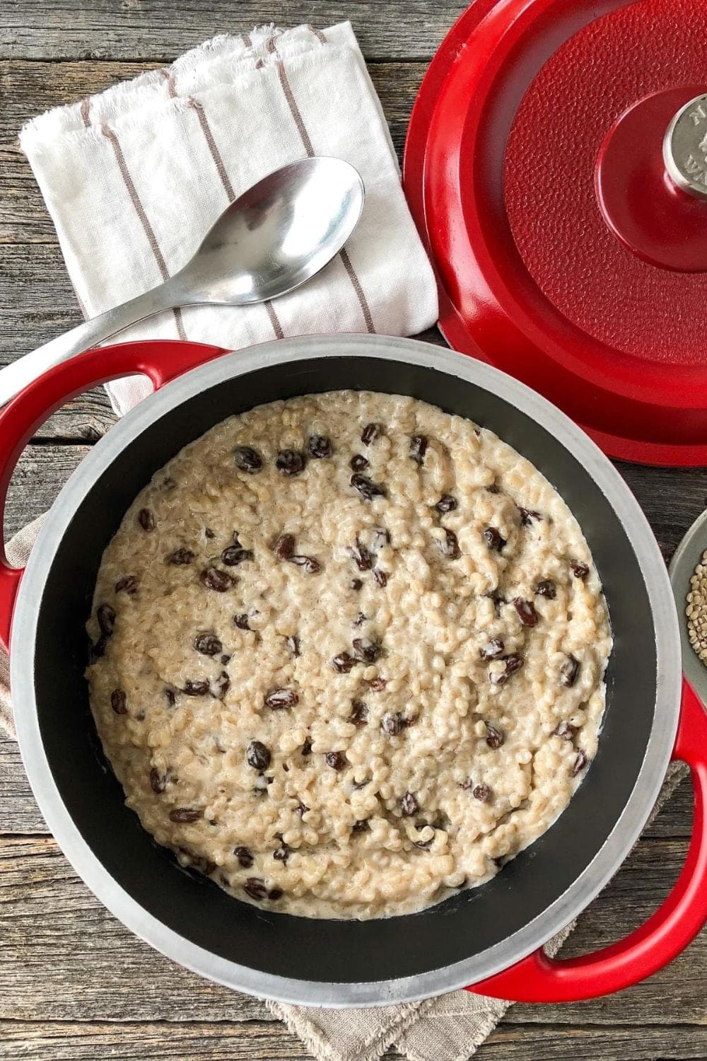 Coconut Barley Pudding
