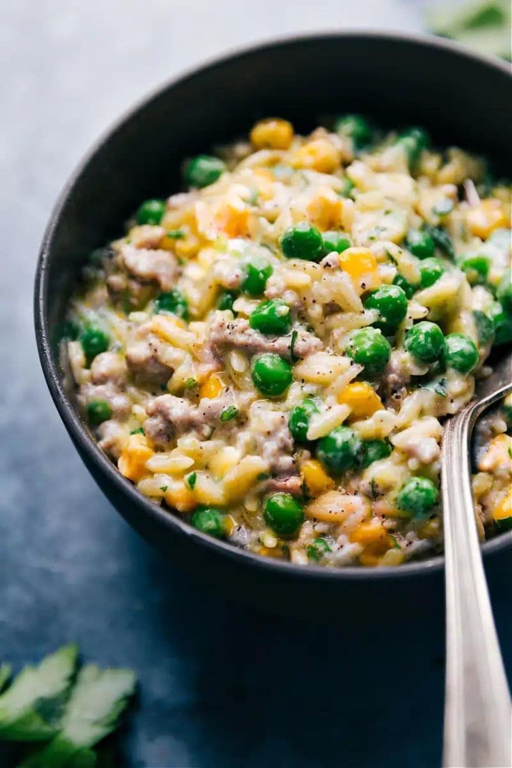 Creamy Pesto Orzo