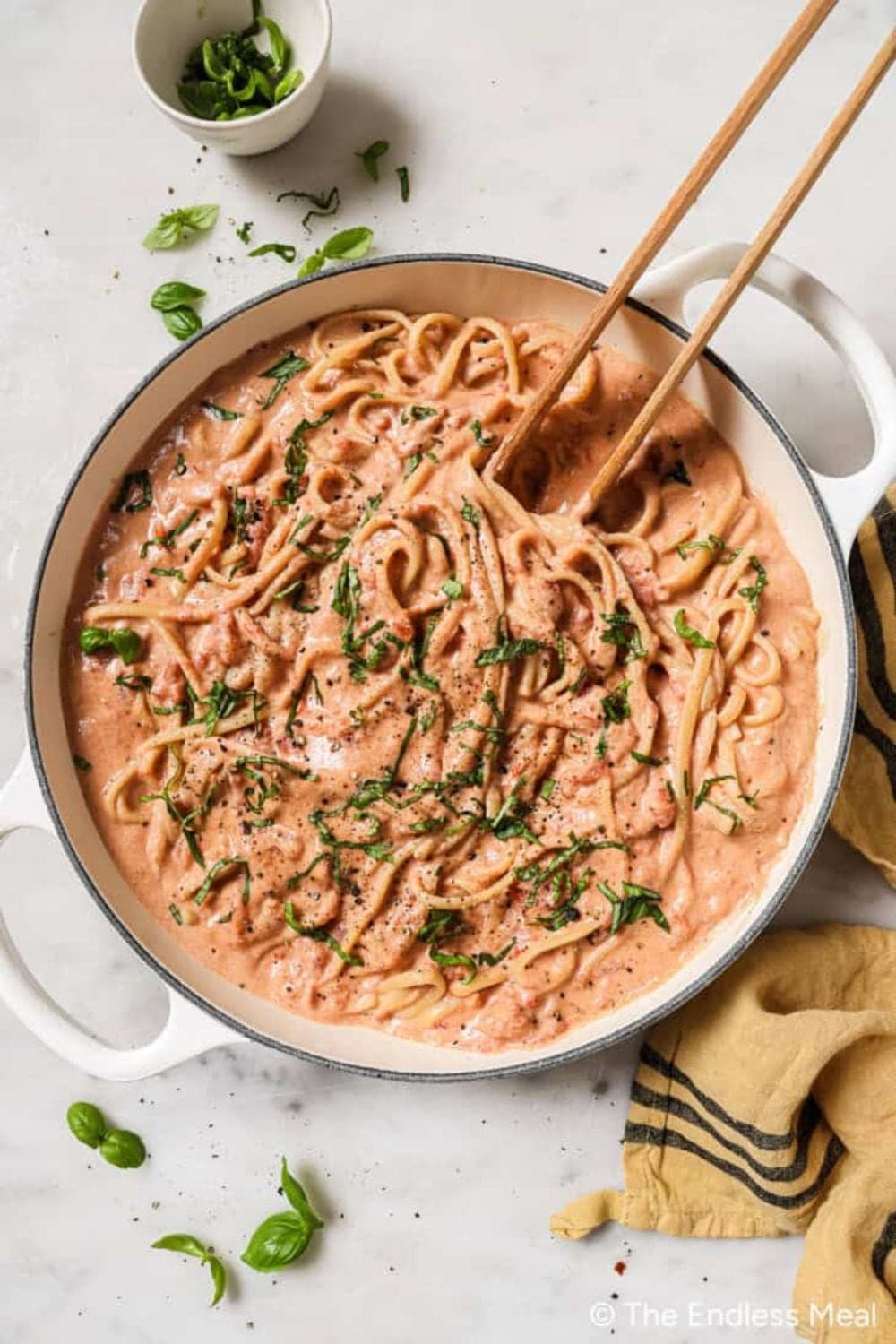 Creamy Dairy Free Pasta Sauce