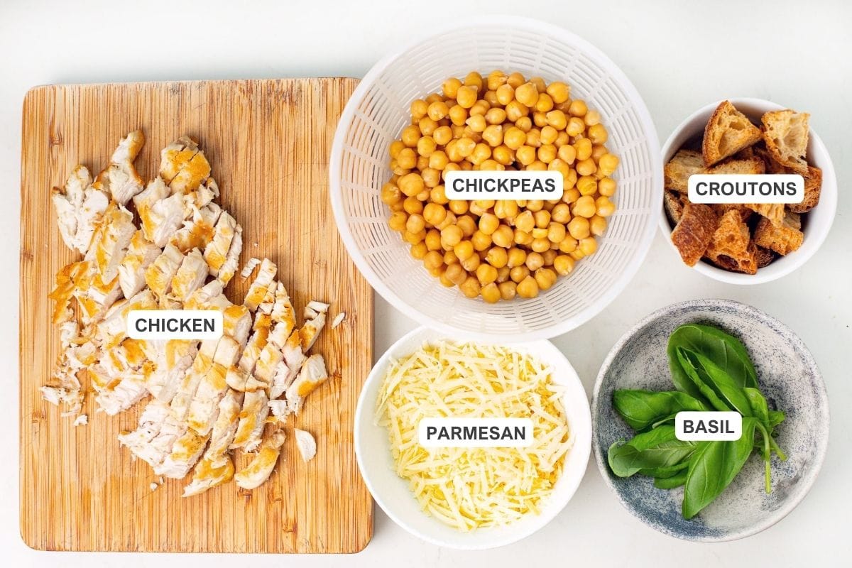 ingredients to serve tomato florentine soup