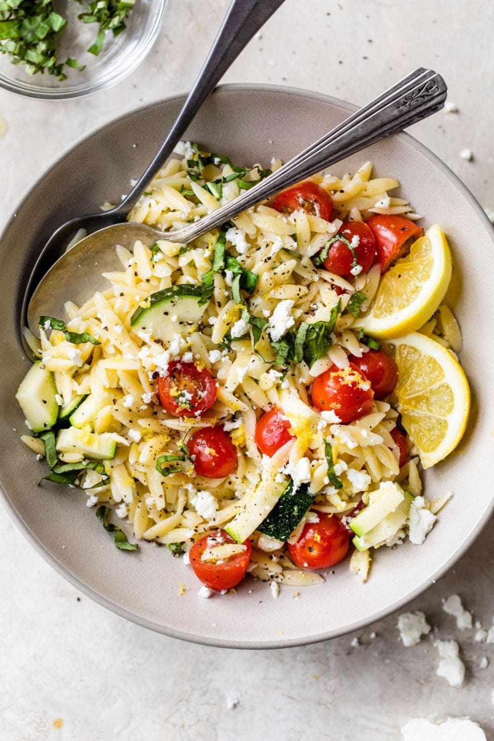 Lemon Orzo Salad