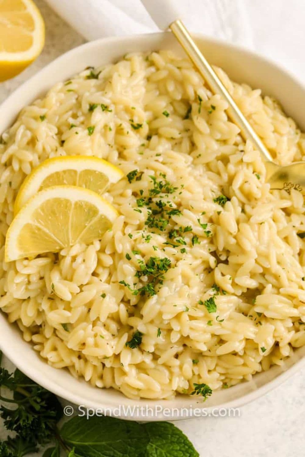 Lemon Orzo
