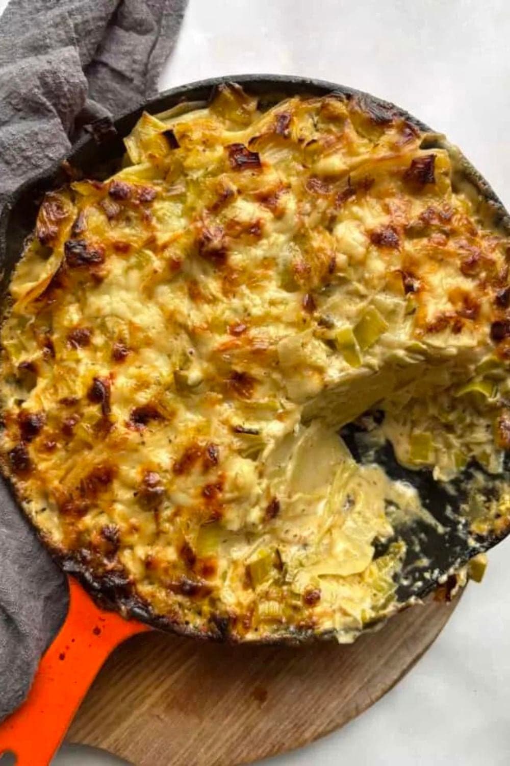 Potato and Leek Gratin