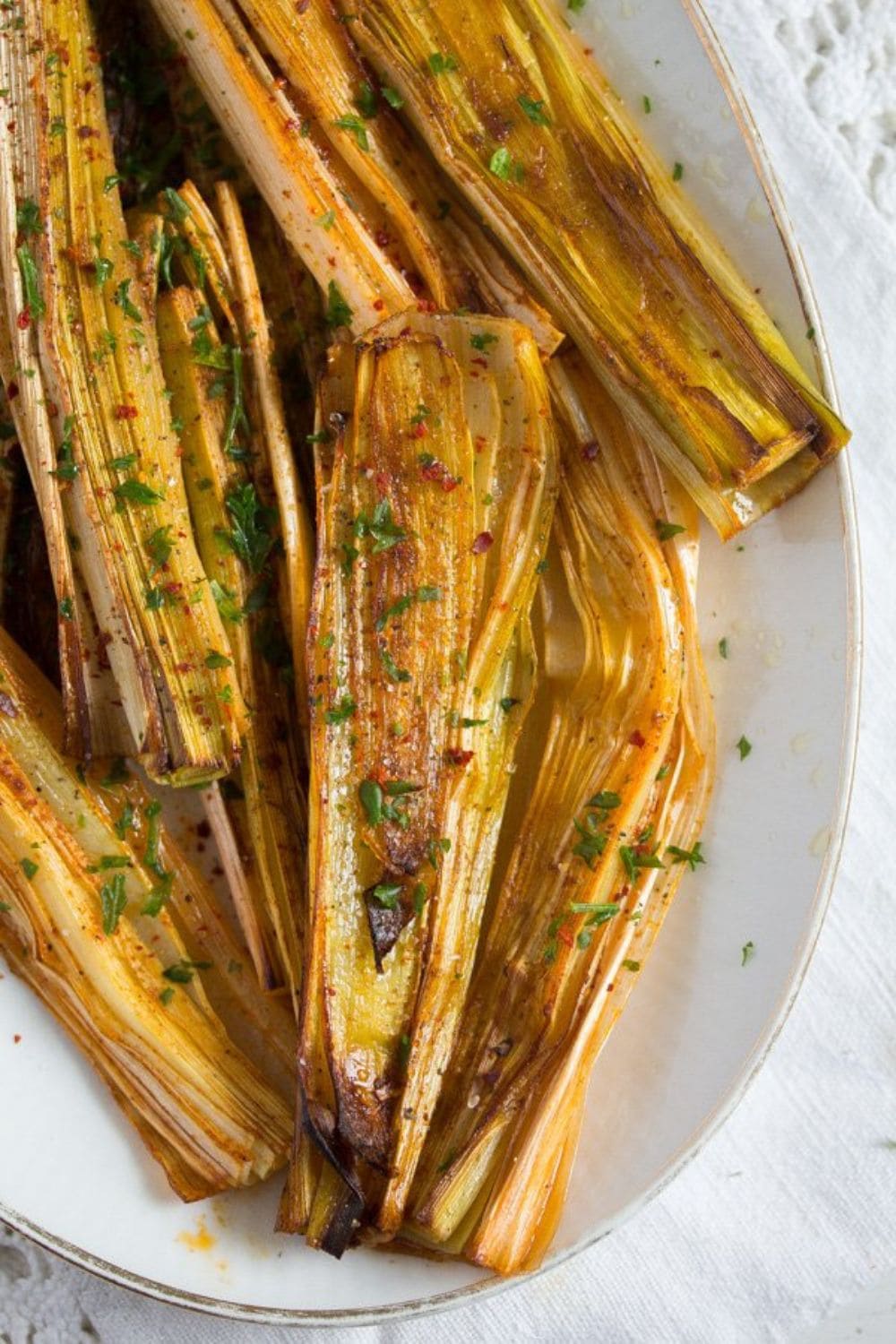 Roasted Leeks