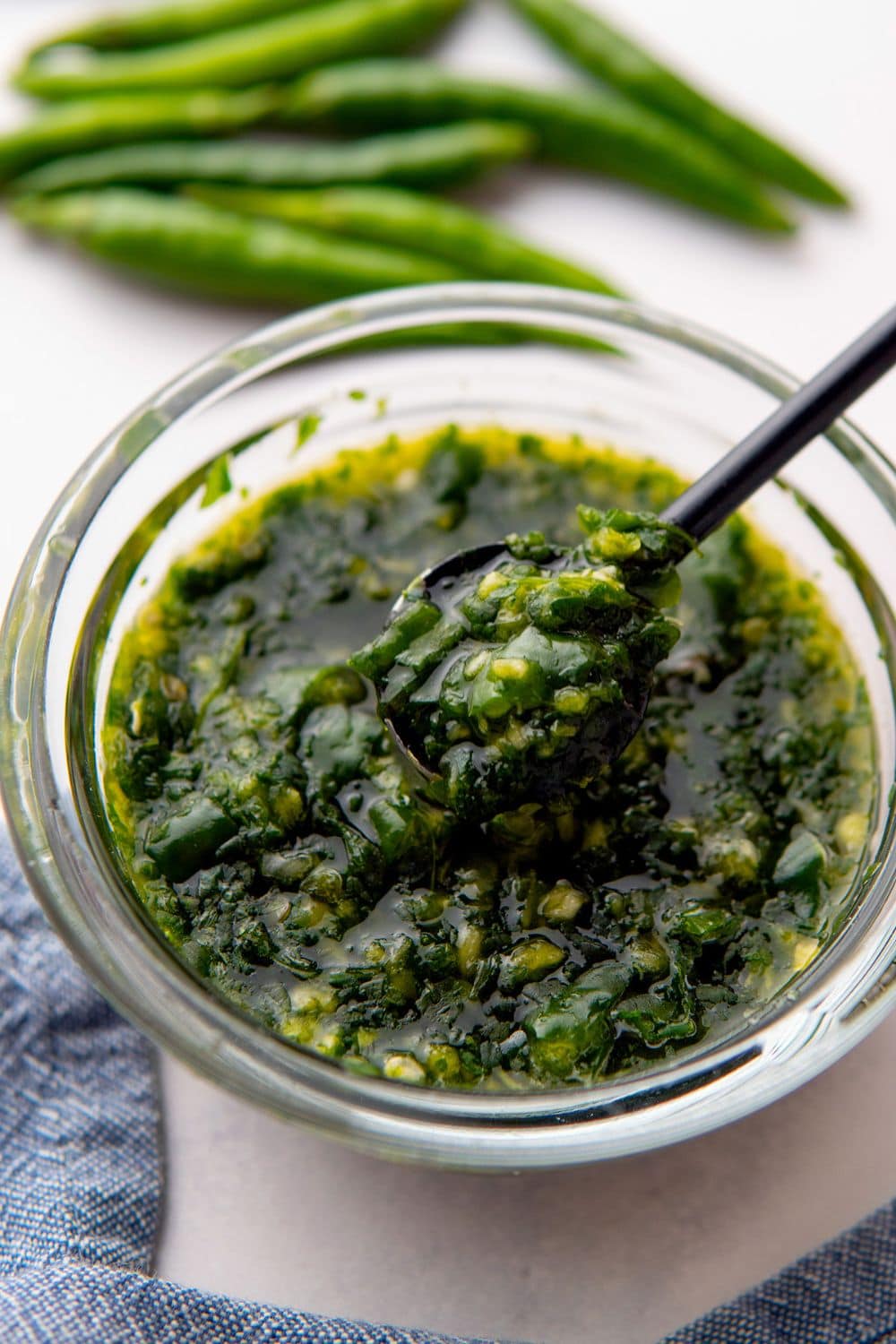 Thai Green Chili Sauce (Nam Jim Talay)