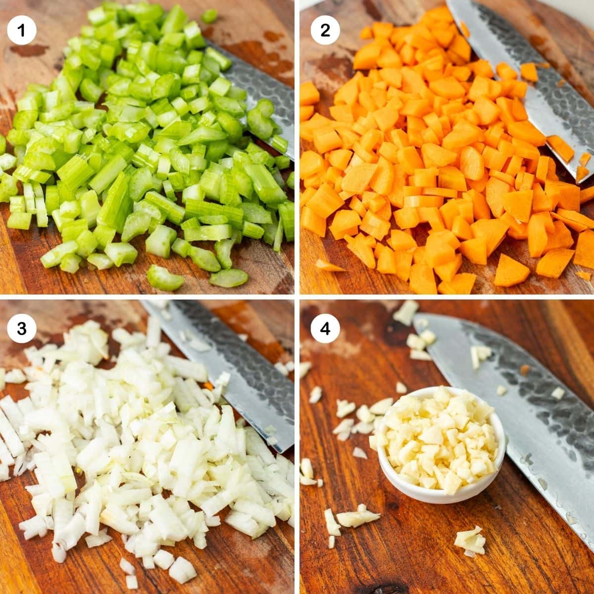 prepare the sofrito base